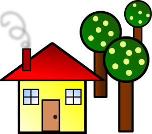 300x265 Free House Clipart Png, House Icons