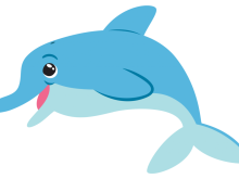 220x165 Dolphin Clipart Dolphin Outline Grey Clip Art