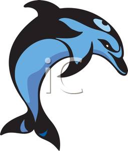 255x300 Dolphin Jumping Clipart