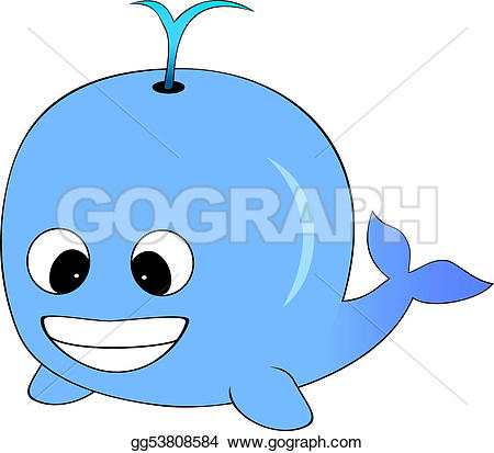 450x413 Blue Whale Clipart Drawn