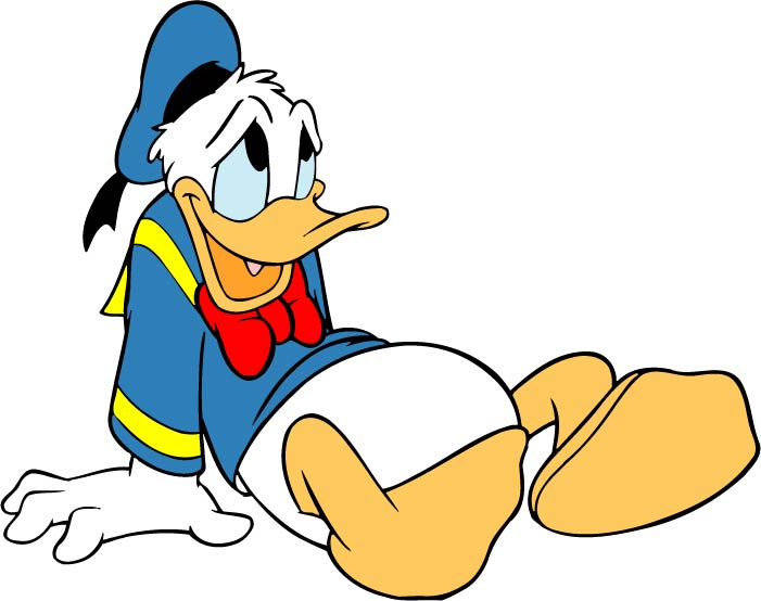701x554 Donald Duck Clipart Frog