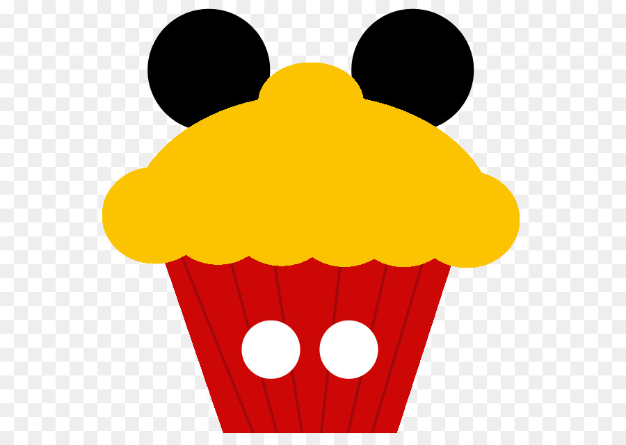 900x640 Mickey Mouse Minnie Mouse Donald Duck Cupcake Clip Art