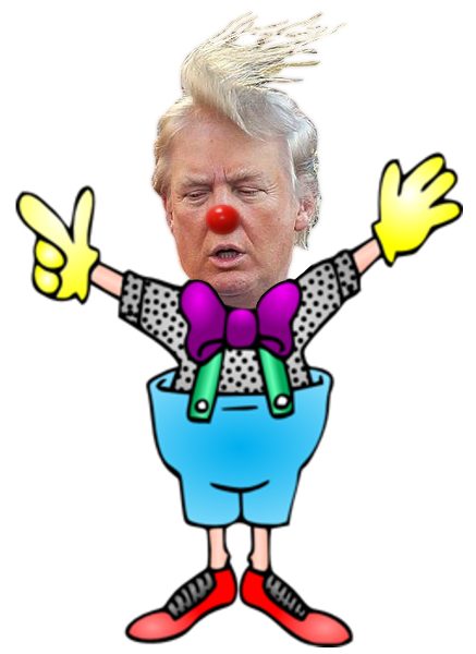 437x600 Clown Bigot Donald Trump President Of The Usa .lol Donald Trump