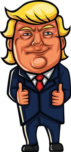 236x505 18 Free Donald Trump Clipart Cartoons Donald Trump And Cartoon