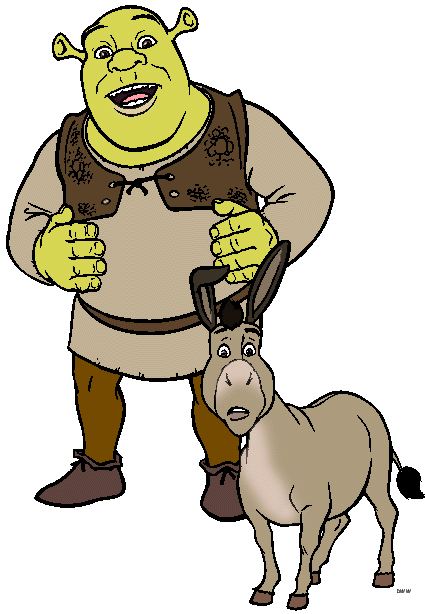 425x614 Shrek Clip Art Cartoon Clip Art