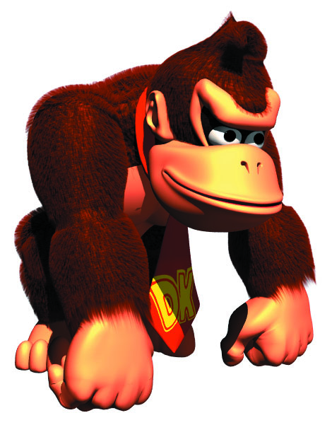 470x601 Donkey Kong 64 (1999) Promotional Art