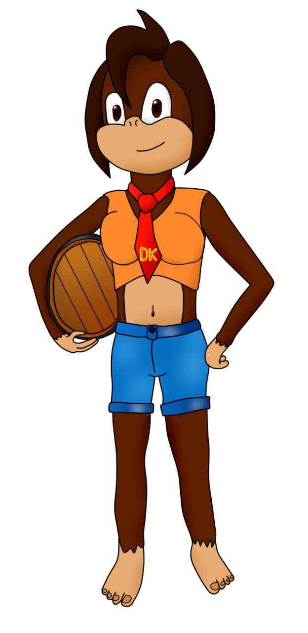 624x1281 Genderbend Daisy Kong By Rainbowser