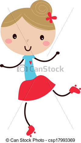 266x470 Cute Doodle Roller Skating Girl Isolated On White . Clip Art