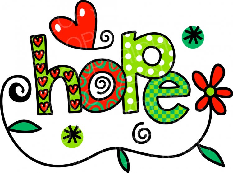750x556 Exciting Hope Clipart Expressive Doodle Text Clip Art Prawny