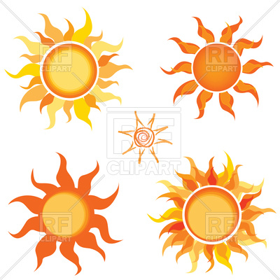 400x400 Sun Icon Doodle Line Art Royalty Free Vector Clip Art Image