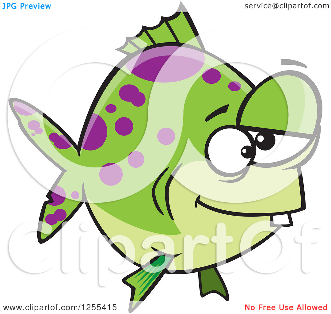 1080x1024 Spotted Fish Clipart