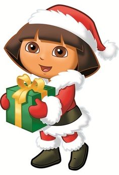 236x346 Dora The Explorer Christmas Clipart