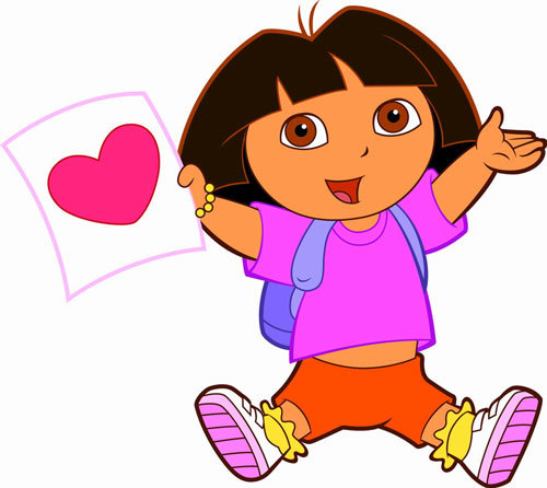 500x446 Dora The Explorer Clipart Clipart Panda