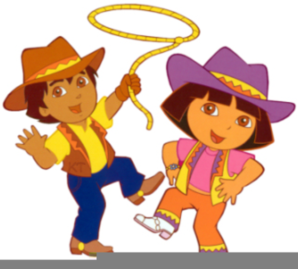 600x542 Cowgirl Dora Clipart Free Images