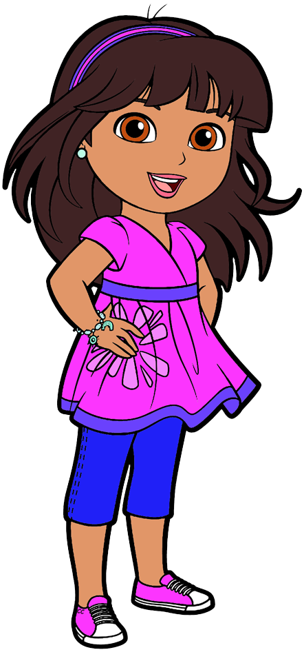 442x946 Dora And Friends Clipart Cartoon Clip Art