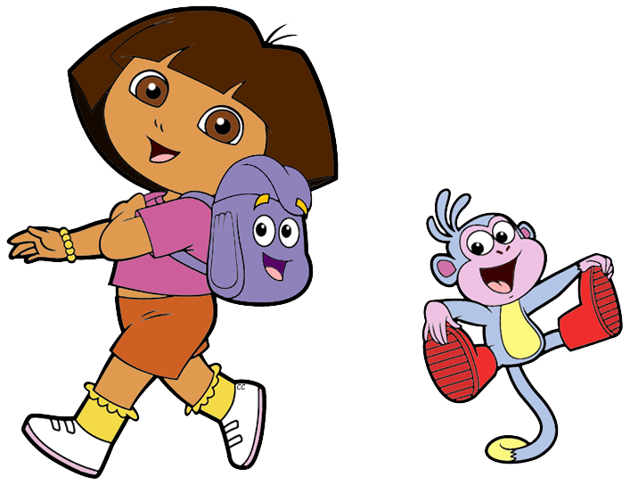 707x544 Dora The Explorer Clip Art Cartoon Clip Art