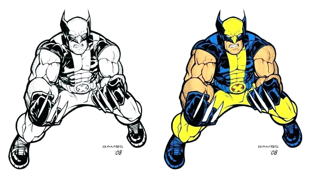 1024x614 Coloring Pages Flowers For Adults Wolverine Animal Page Kids X Men