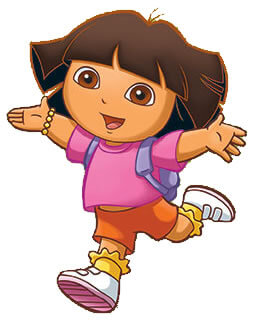 259x325 Dora Coloring