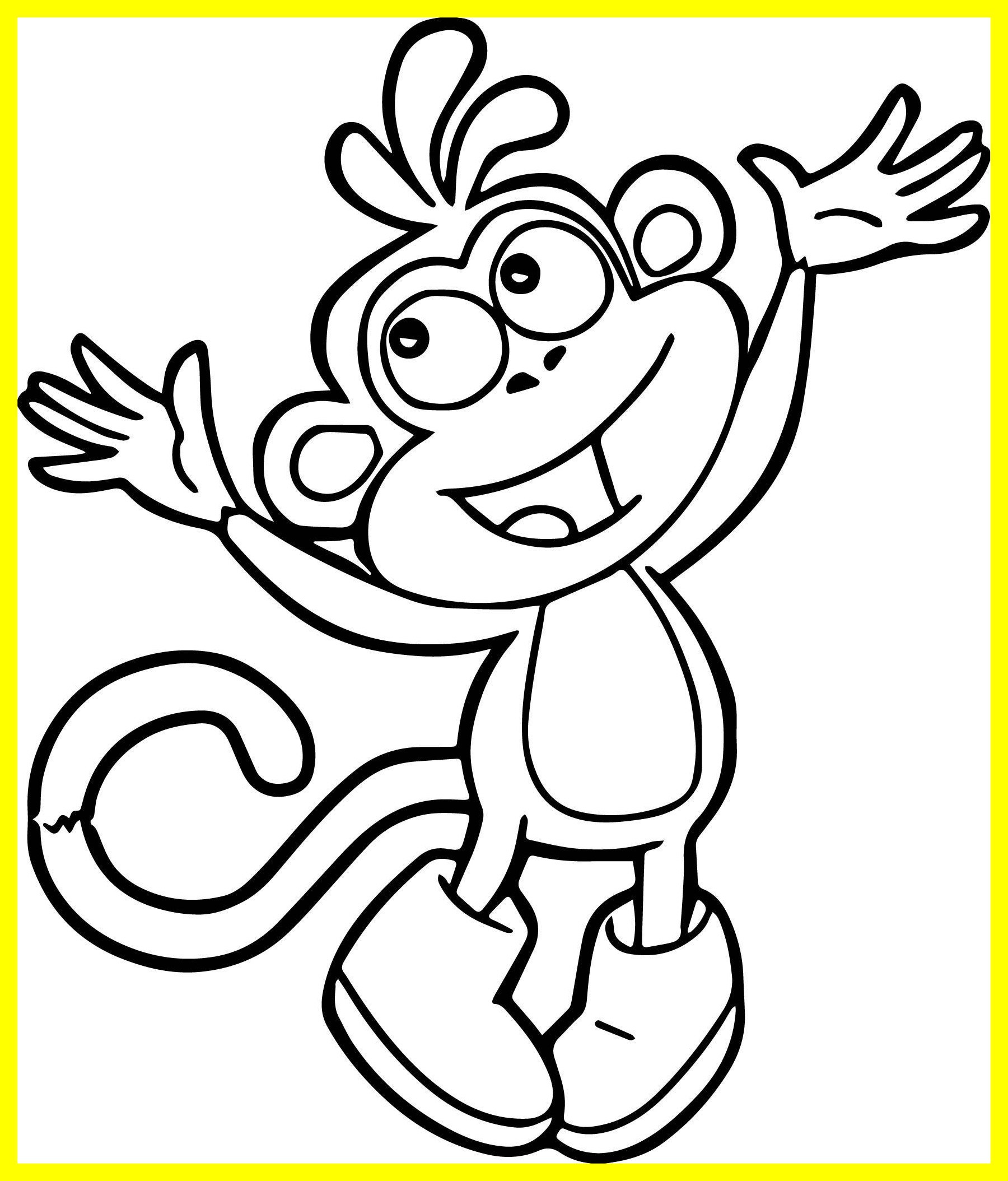 Dora Colouring Pages To Print at GetDrawings | Free download