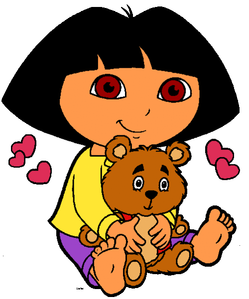 500x601 Dora The Explorer Clip Art Clipart Image