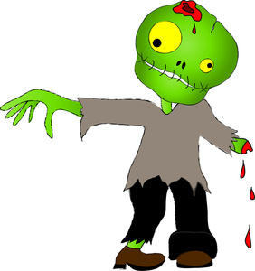 282x300 Halloween Zombie Clip Art Clipart