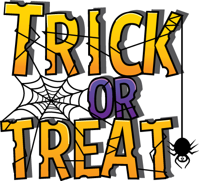 411x373 Trick Or Treat Clip Art
