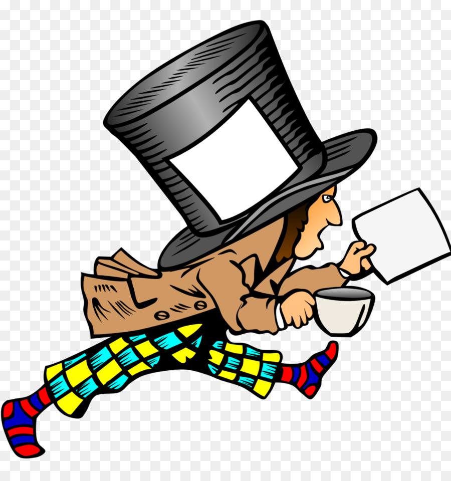 900x960 The Mad Hatter March Hare Clip Art
