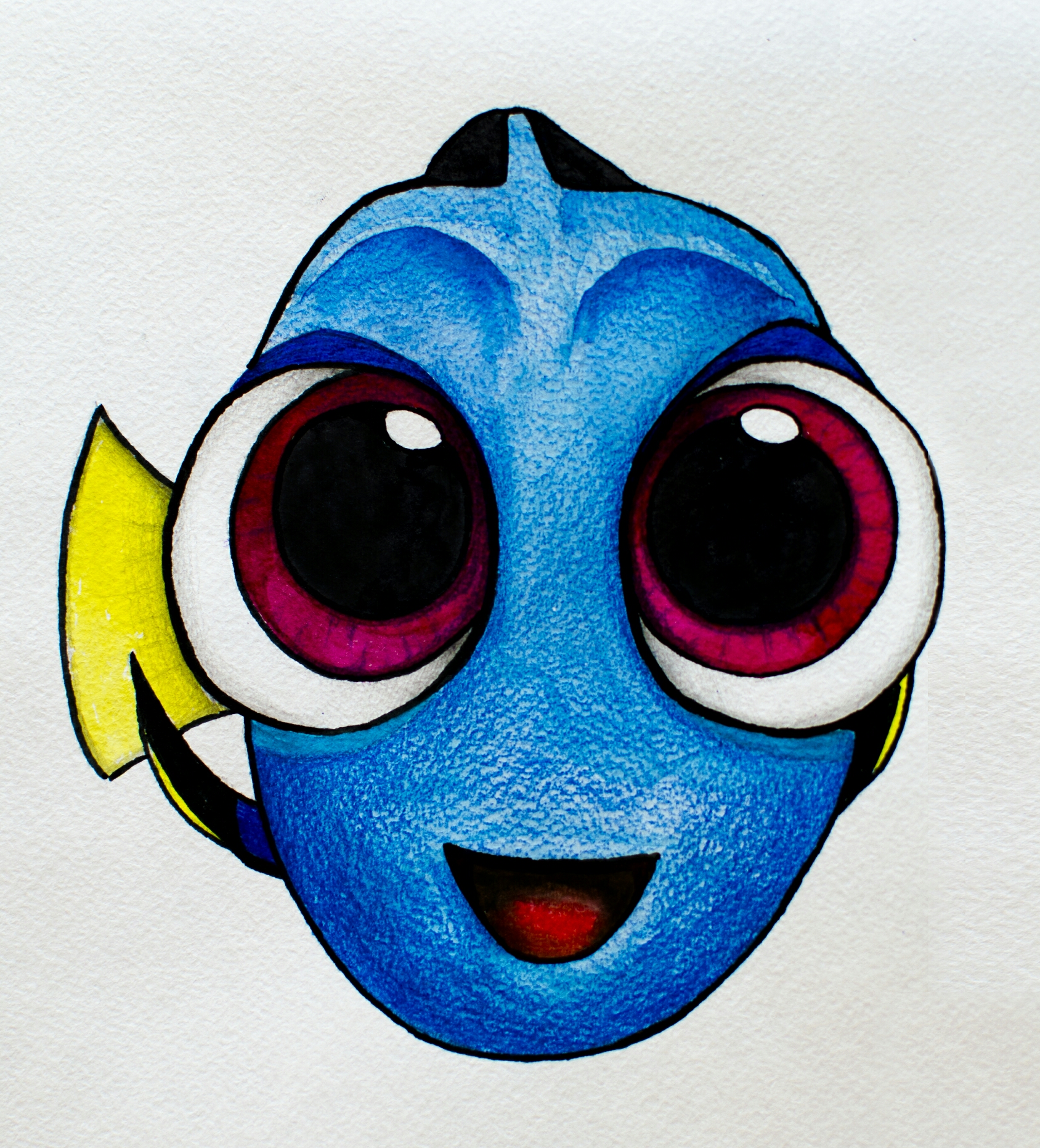 1688x1863 Freetoedit Art Fanart Draw Drawing Picsart Dory Fish