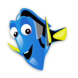 256x256 Dory Icon Finding Nemo Iconset Iconshock