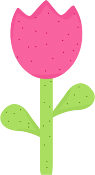 196x361 Spring Polka Dot Tulip Clip Clipart Panda