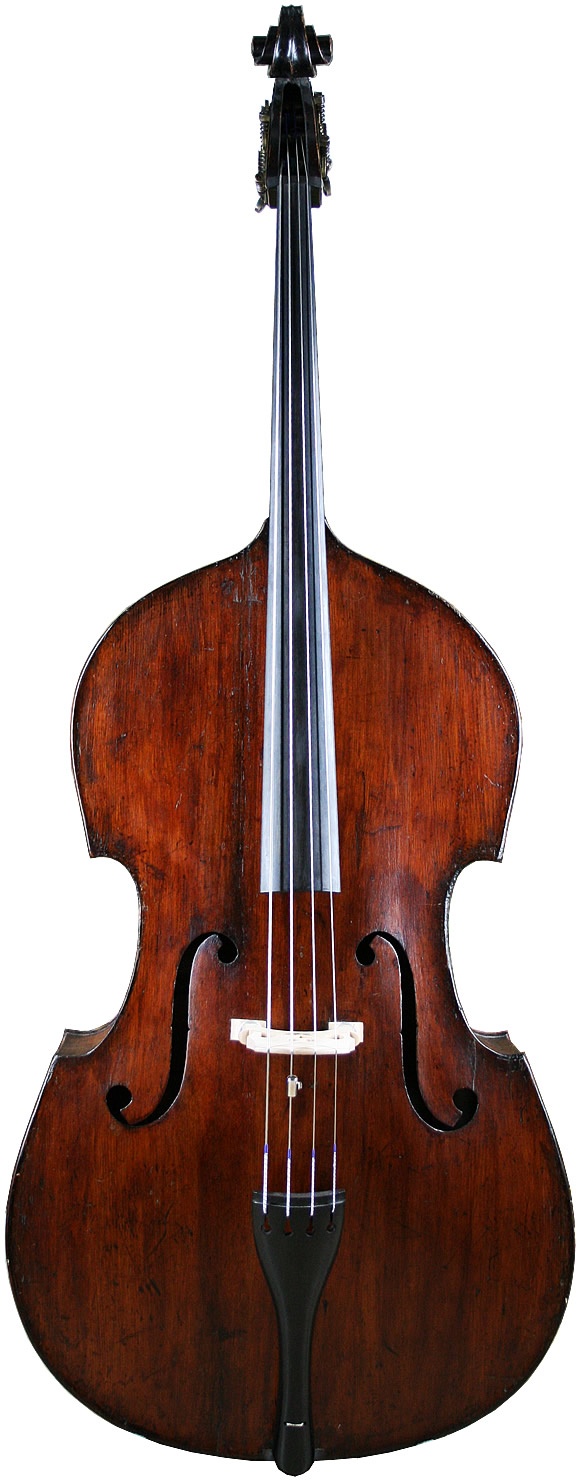 580x1480 Clip Art Of Upright Bass
