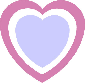 350x341 Double Hearts Clipart