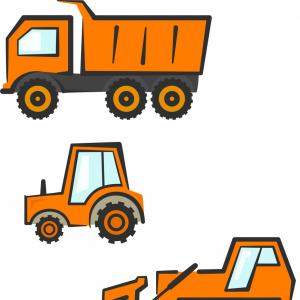 300x300 Photostock Vector Dozer Vehicle Vector Illustration Clip Art Image