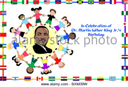 450x308 Vector Dr. Martin Luther King Jr. Dream Came True Stock Photo