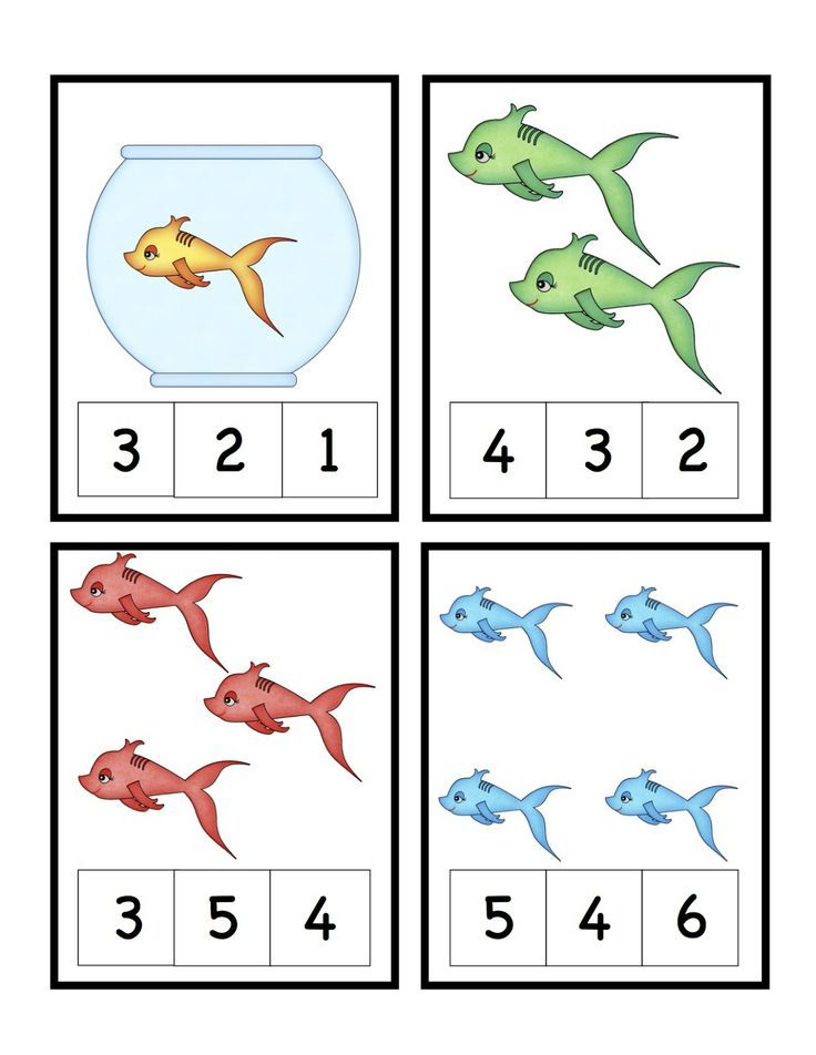 736x952 Dr Seuss Fish Counting Printable