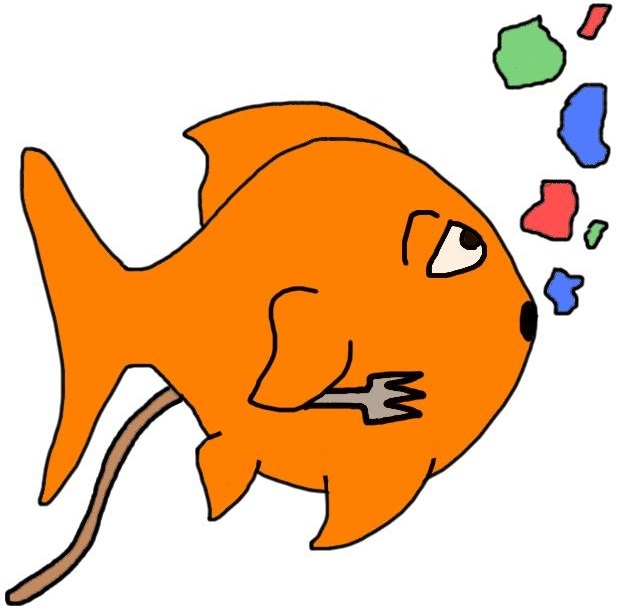 618x616 Gold Fish Clipart Many Fish