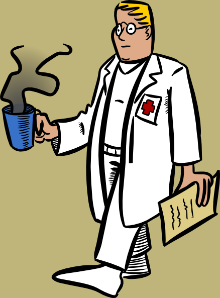 438x593 Animated Doctor Clipart