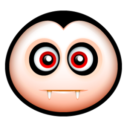 256x256 Dracula Clipart Head