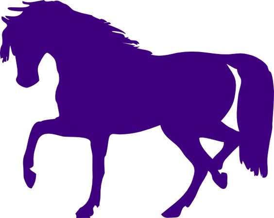 564x448 Purple Horse Purple Horse Clip Art