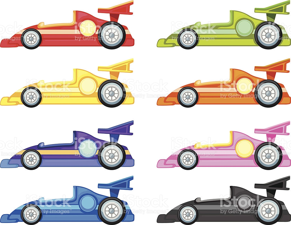 1024x790 Race Car Cartoon Group