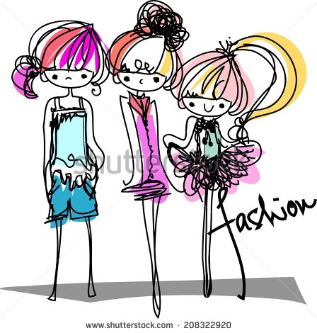 448x470 Free Drag Fashion Show Clipart
