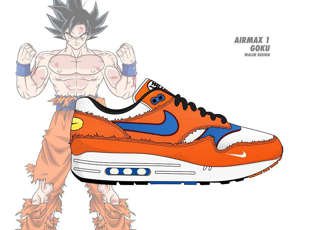 1140x799 Dragonball Z Nike Collaboration Ideas