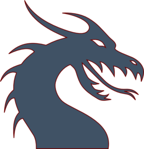 288x298 Blue Dragon Clipart Dragon Head