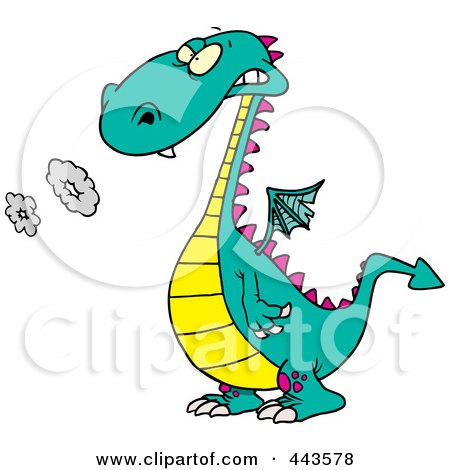 450x470 Royalty Free (Rf) Clip Art Illustration Of A Cartoon Doctor Dragon