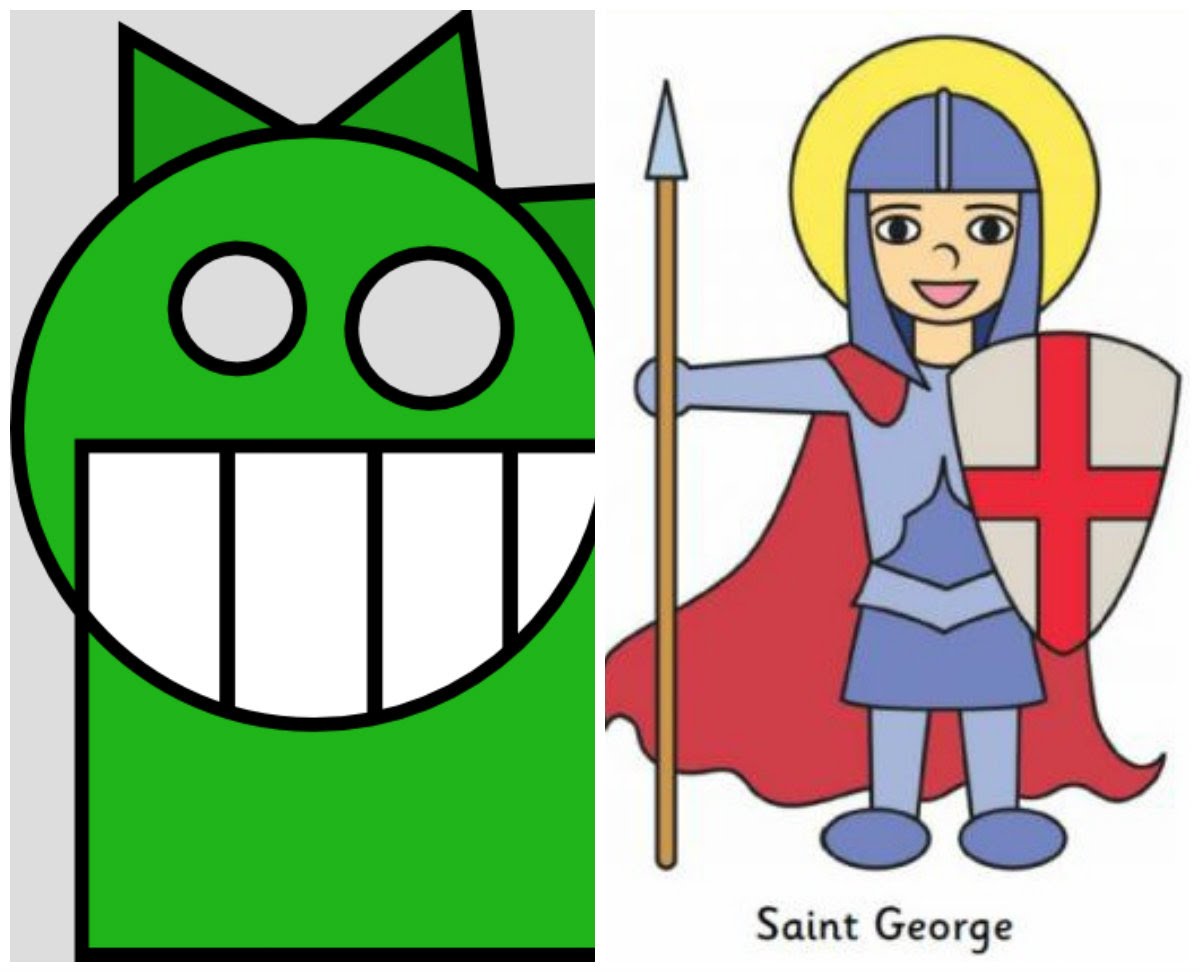 1200x972 Saint George And The Dragon