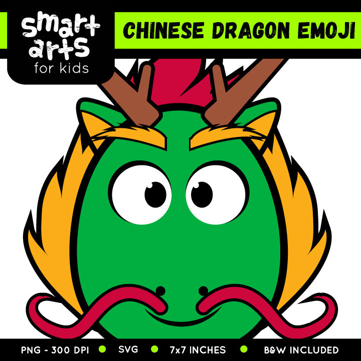 720x720 Chinese Dragon Emoji Clip Art Smart Arts For Kids