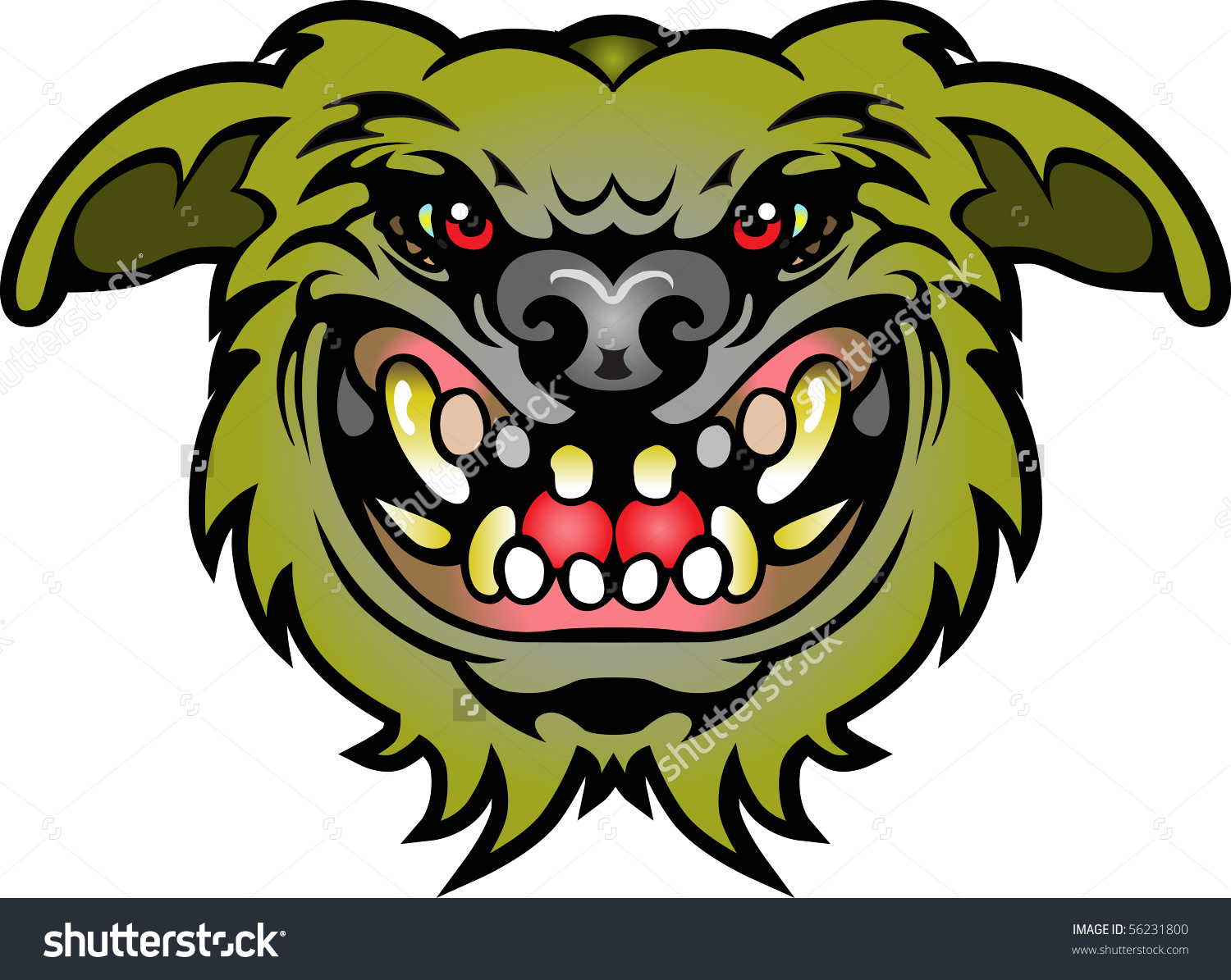 1500x1195 Clip Art Dragon Face Clip Art