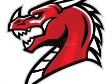 220x165 Dragon Mascot Clipart Creative Abstract Conceptual Art Design