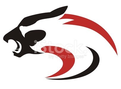 407x299 Panther Dragon Abstract Premium Clipart
