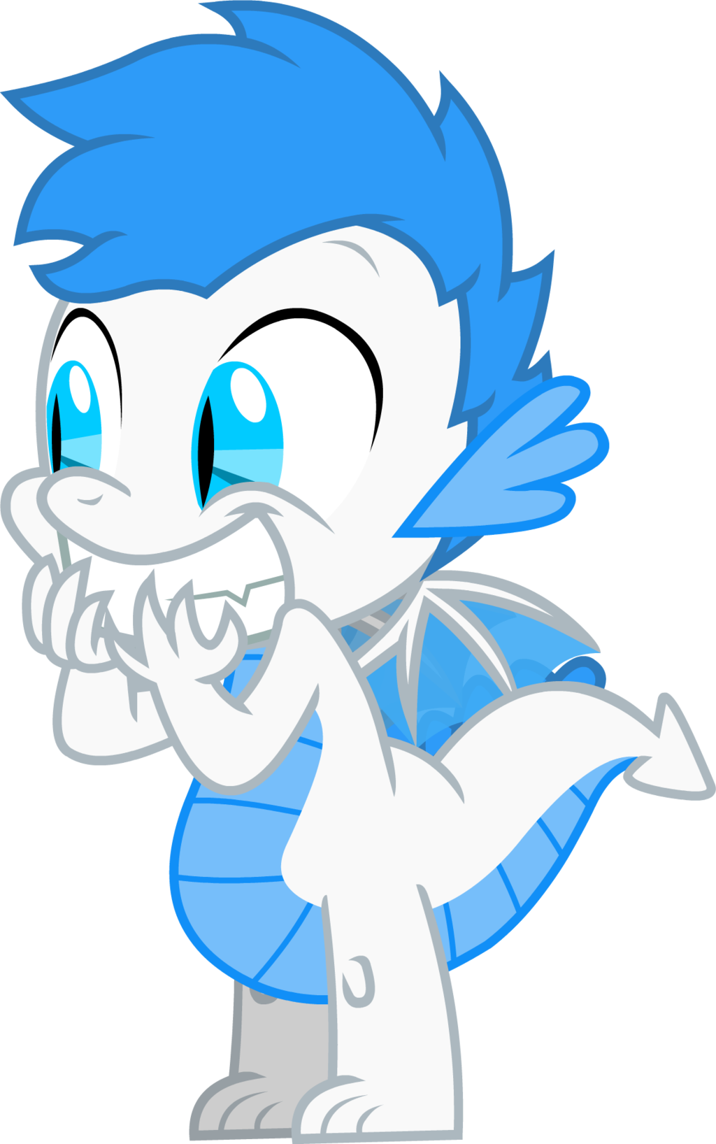 1024x1636 Blue Dragon Clipart Sky Blue